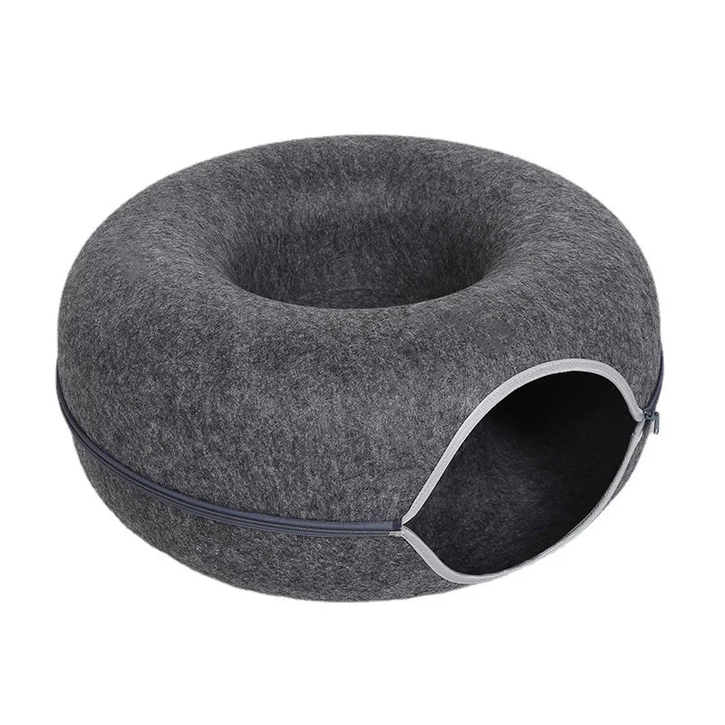 Donut Cat Bed for 2 Cats