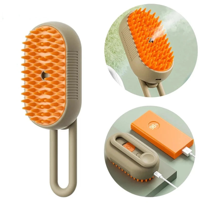 Cat Steam Grooming Brush