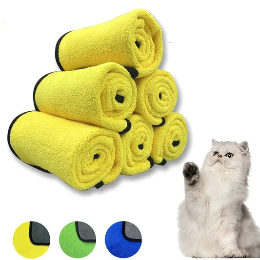 Quick-Drying Cat Towel