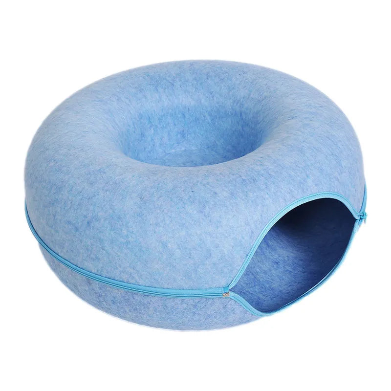 Donut Cat Bed for 2 Cats