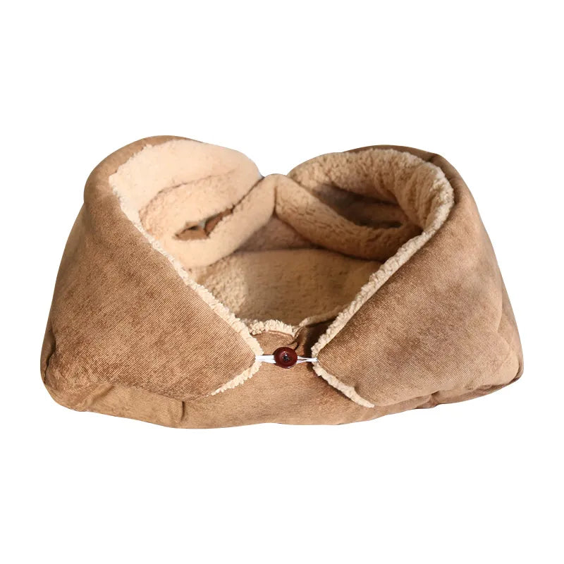 Warm Foldable Multifunctional Cat Bed