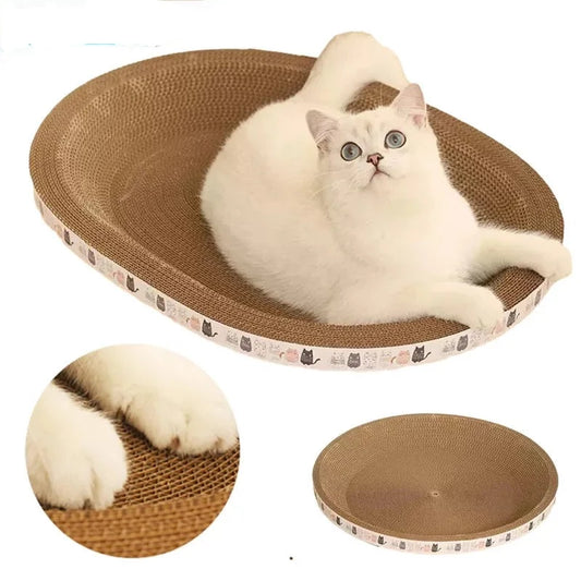 Corrugated Cat Scratcher Bed