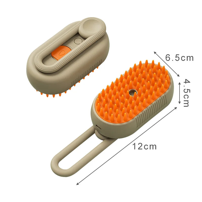 Cat Steam Grooming Brush