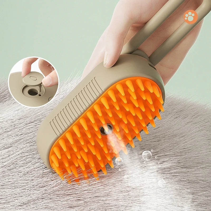 Cat Steam Grooming Brush