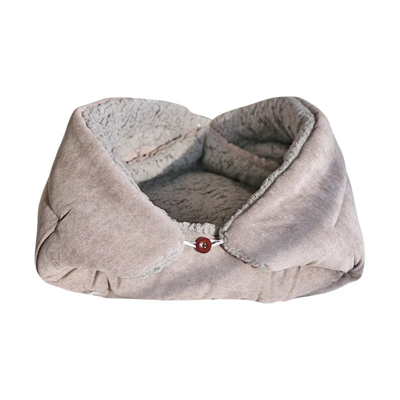 Warm Foldable Multifunctional Cat Bed